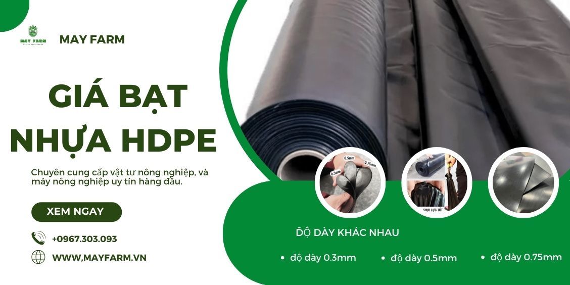 Giá bạt nhựa HDPE 0.5 mm: bí quyết tiết kiệm chi phí xây dựng