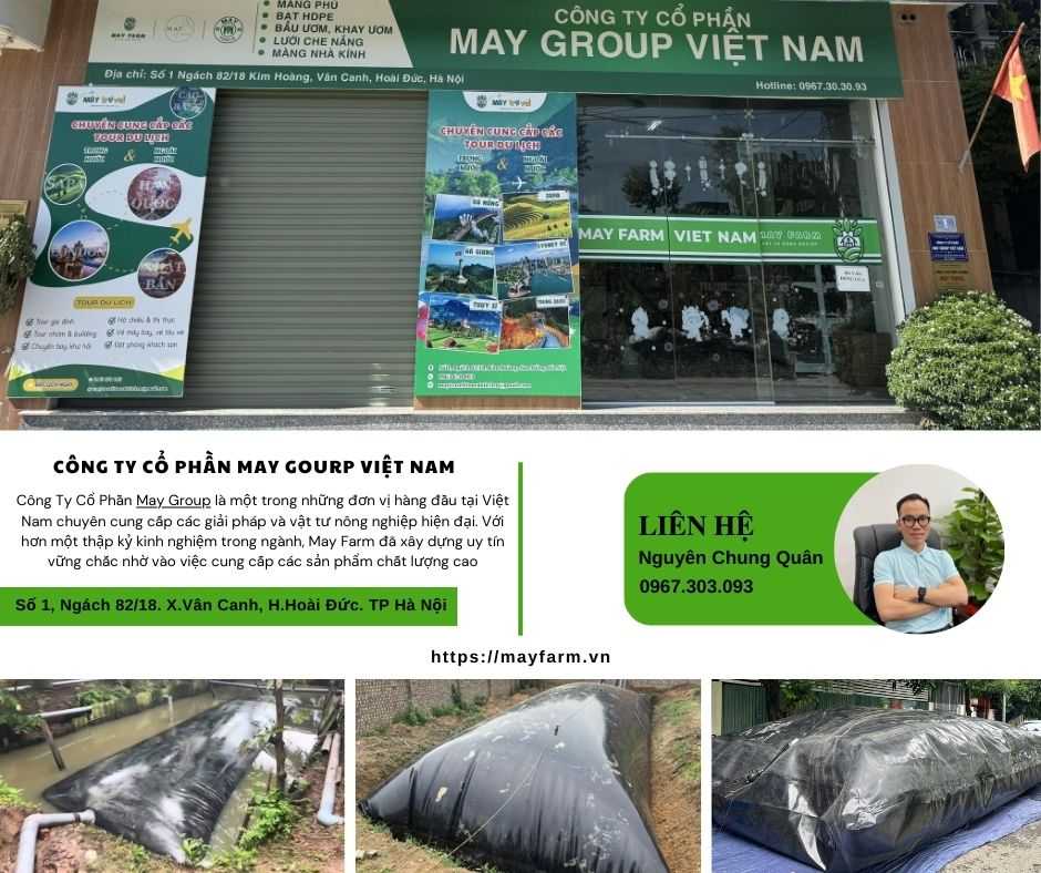Mua túi biogas trại heo HDPE ở đâu uy tín