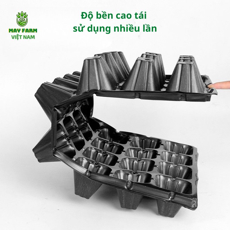 Ưu điểm nổi bật của khay nhựa trồng rau cỡ lớn