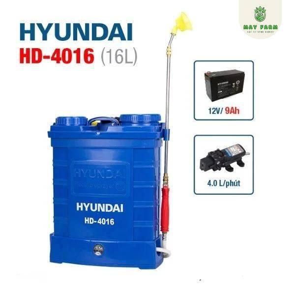 Bình xịt điện hyundai hd - 4016 chính hãng