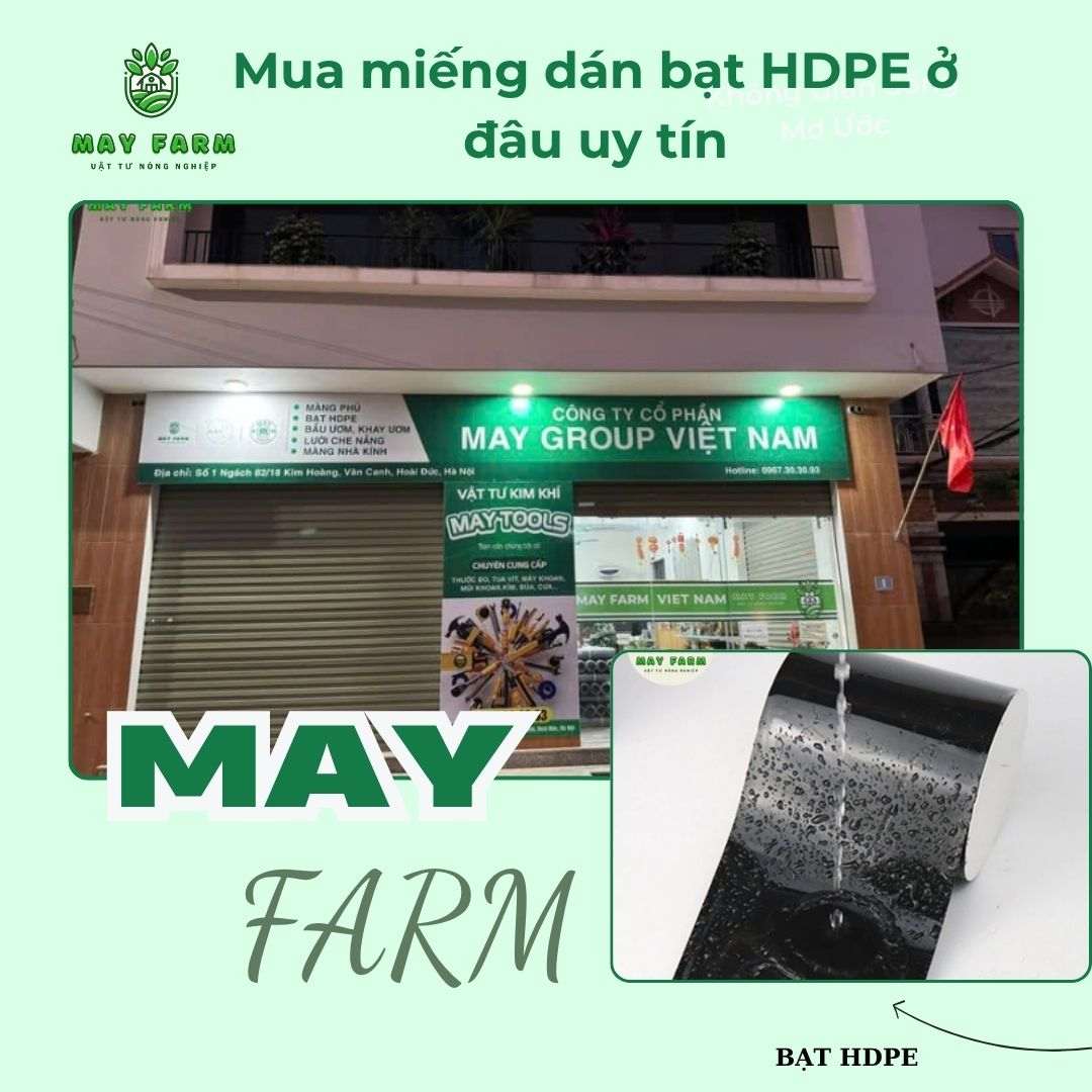 Mua miếng dán bạt HDPE ở đâu uy tín