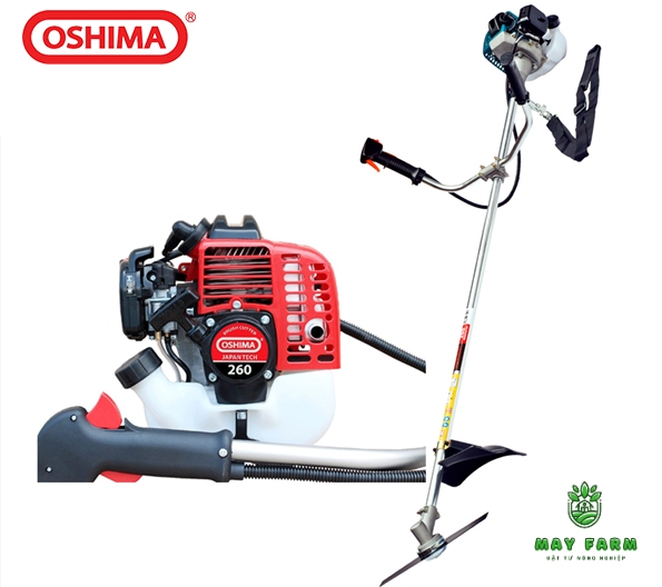 Máy cắt cỏ Oshima 260 bạc chất lượng