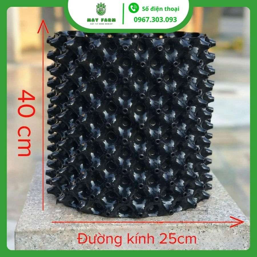 Bầu Ươm Cây V7 40cm có thể cuộn tròn theo cuộn