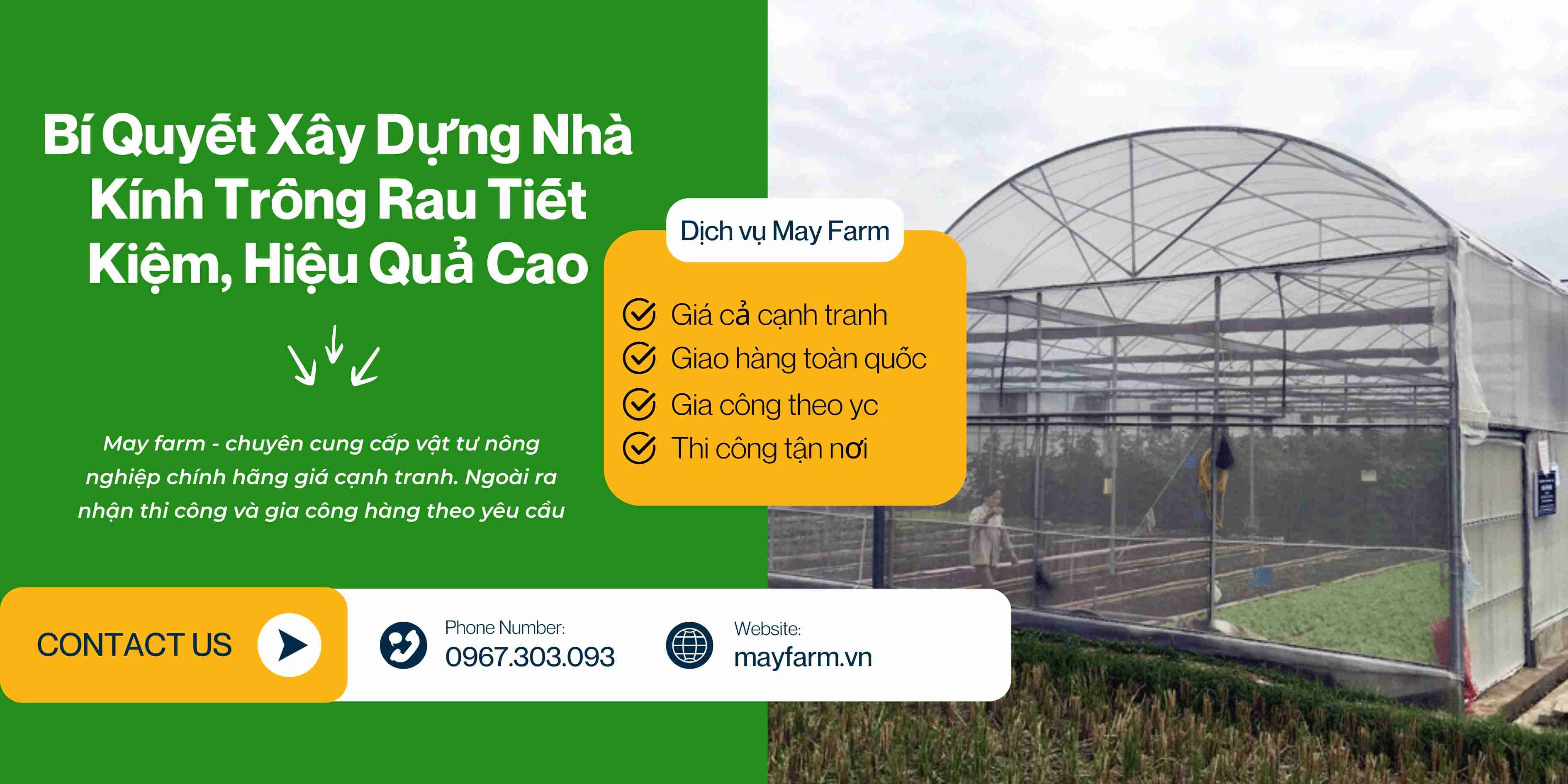Bí Quyết Xây Dựng Nhà Kính Trồng Rau Tiết Kiệm, Hiệu Quả Cao