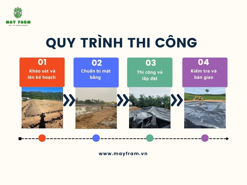 Dự án bạt HDPE 0,5mm 26.000 m² 