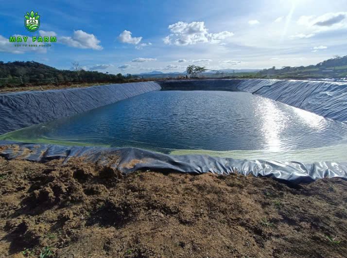 Bát chống axit HDPE làm hồ điều hòa nước mưa, hồ sinh học