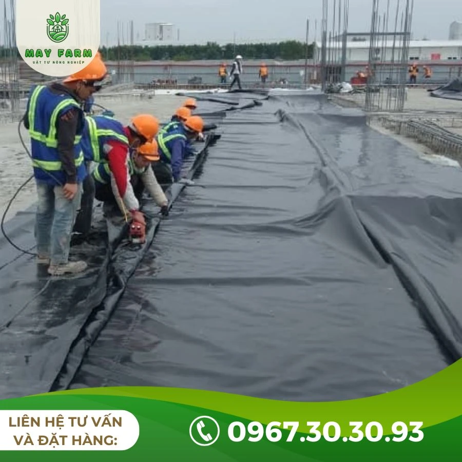 màng hdpe 1.5 mm có độ bền cao