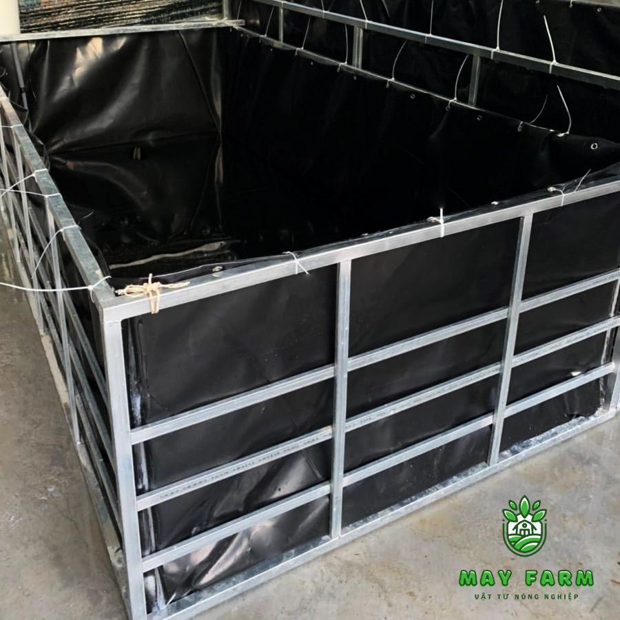Các loại bể bạt nuôi cá phổ biến hiện nay