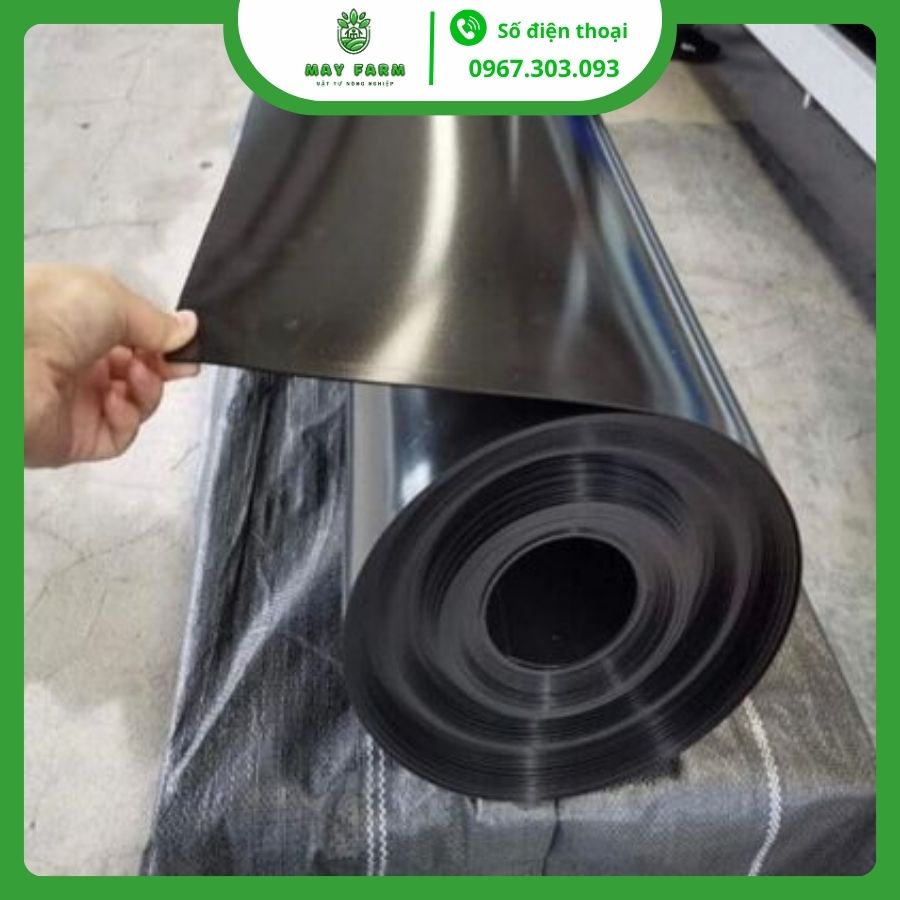 Màng Chống Thấm HDPE dày 0,75mm Lẻ Từ 1m, Giá Rẻ, Siêu Bền