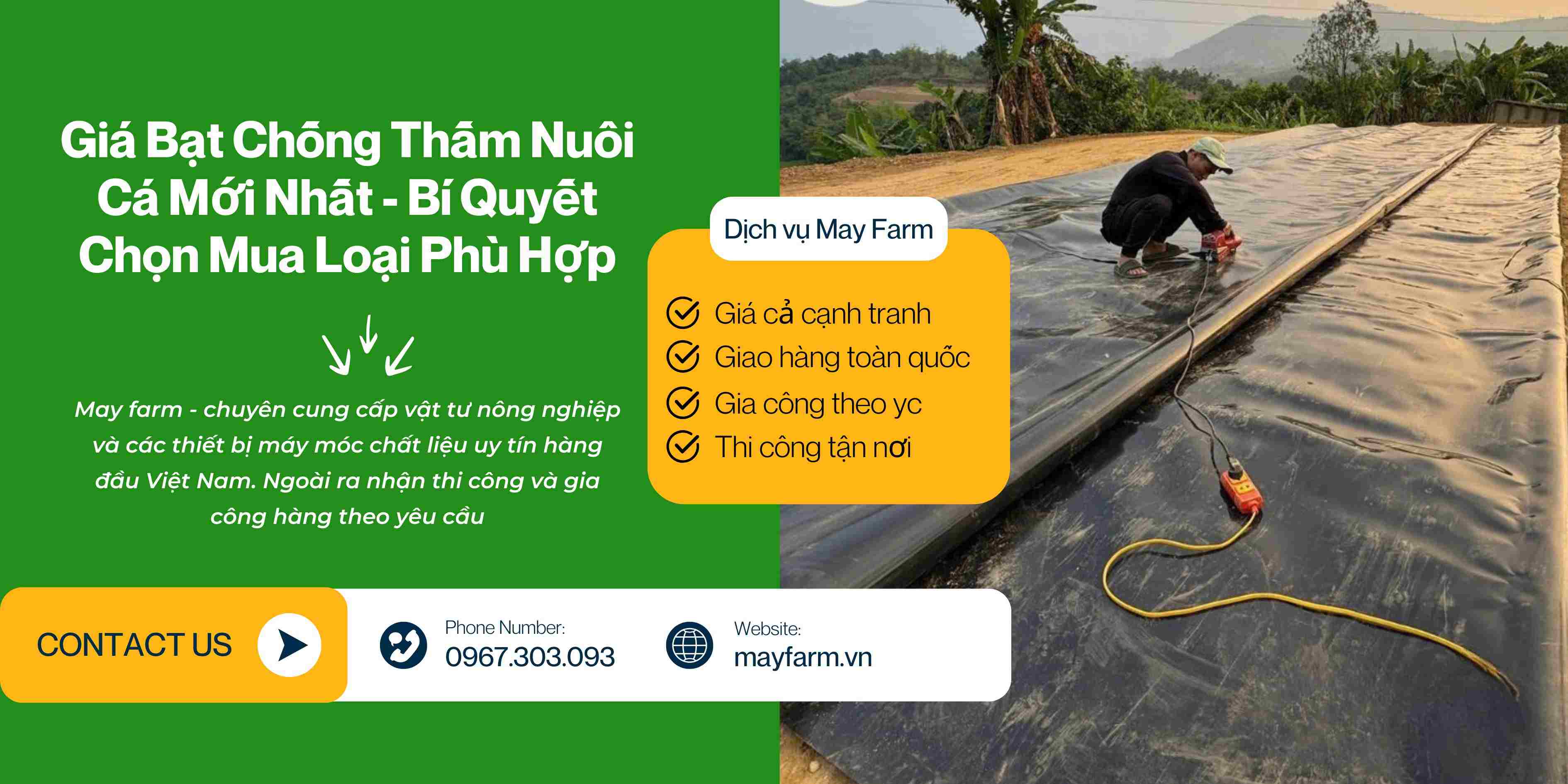 Giá Bạt Chống Thấm Nuôi Cá Mới Nhất - Bí Quyết Chọn Mua Loại Phù Hợp