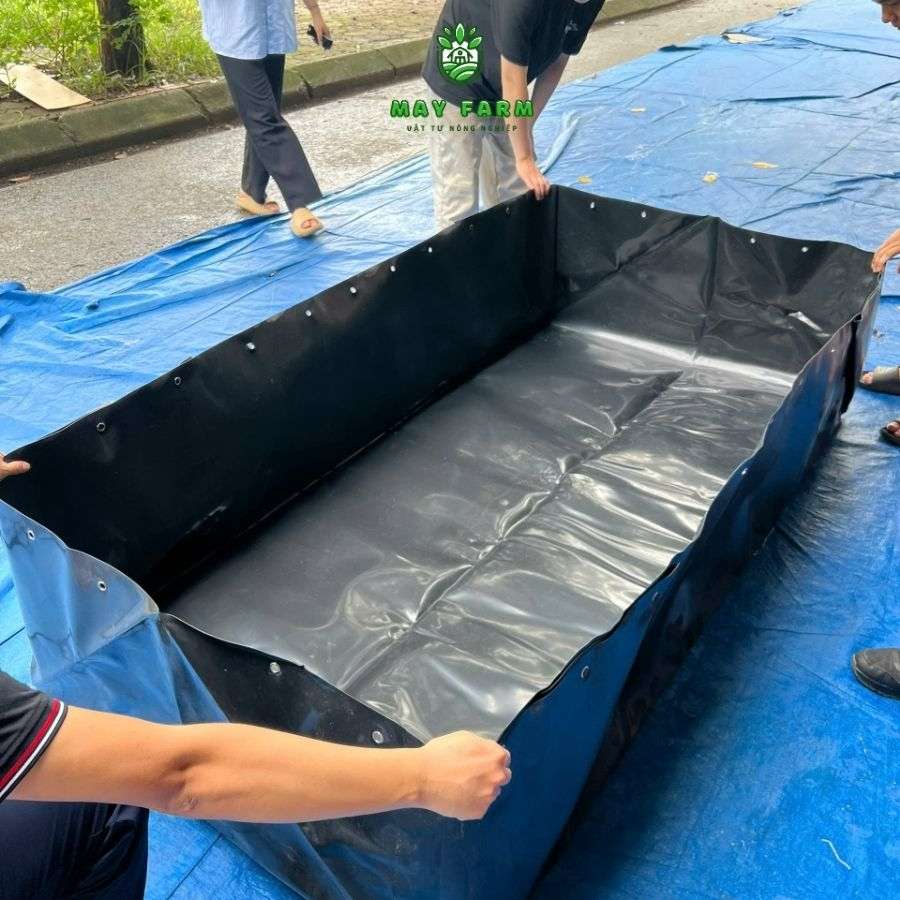 Các bước thi công bạt HDPE làm bể chống rò rì nên biết