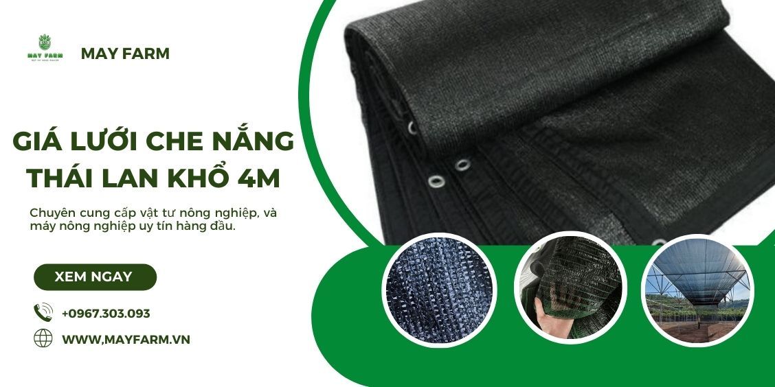 Giá lưới che nắng thái lan khổ 4m: Những yếu tố ảnh hưởng và lời khuyên