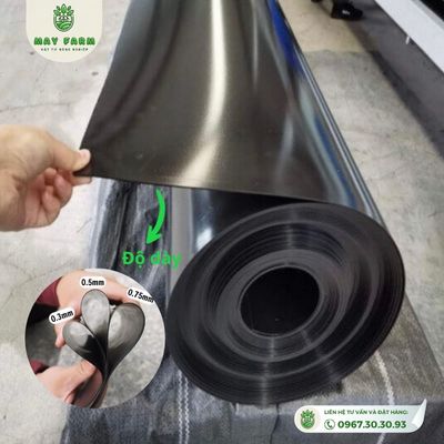 Độ dày phổ biến bạt HDPE