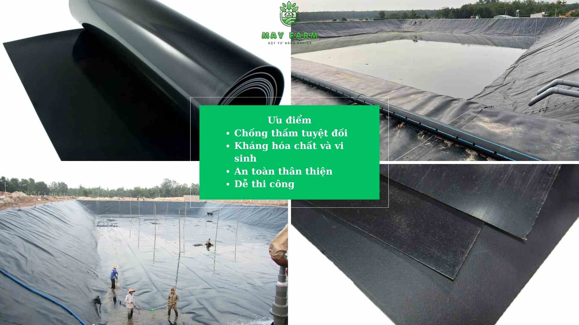 Ưu điểm trôi qua của HDPE