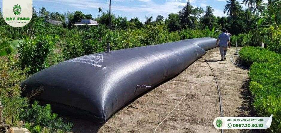 Ưu điểm nổi bật của túi khí biogas, bể biogas bằng bạt HDPE