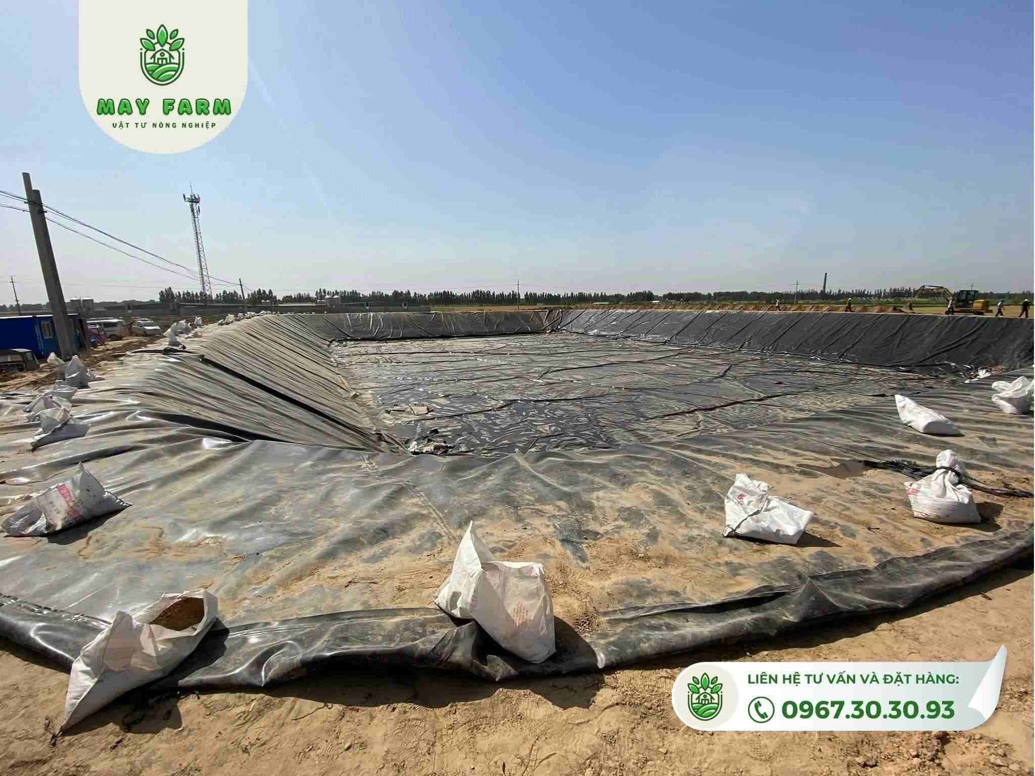 Bạt HDPE dùng nuôi trồng thuỷ hải sản