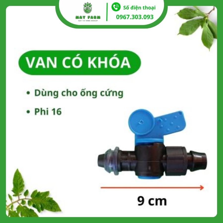 Van Khởi Thủy Tưới Phun Mưa (Cho Ống Cứng) Siêu Bền, Giá Rẻ
