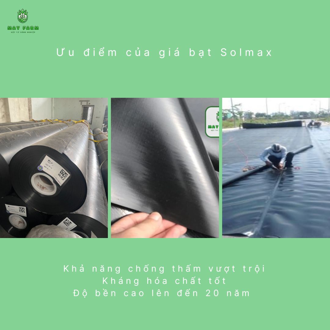 Ưu điểm của giá bạt Solmax