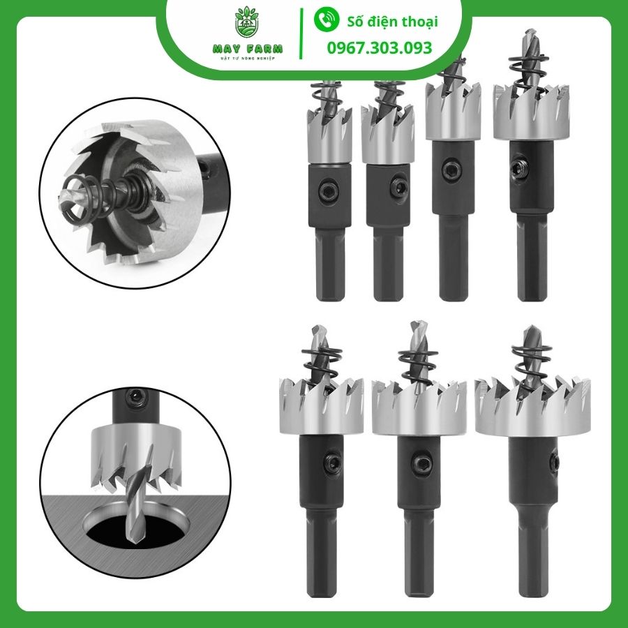 Mũi Khoan Phi 16 Cho Ống Cứng Hệ Thống Tưới