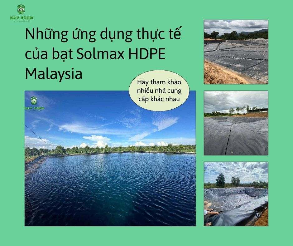 Những ứng dụng thực tế của Solmax HDPE Malaysia