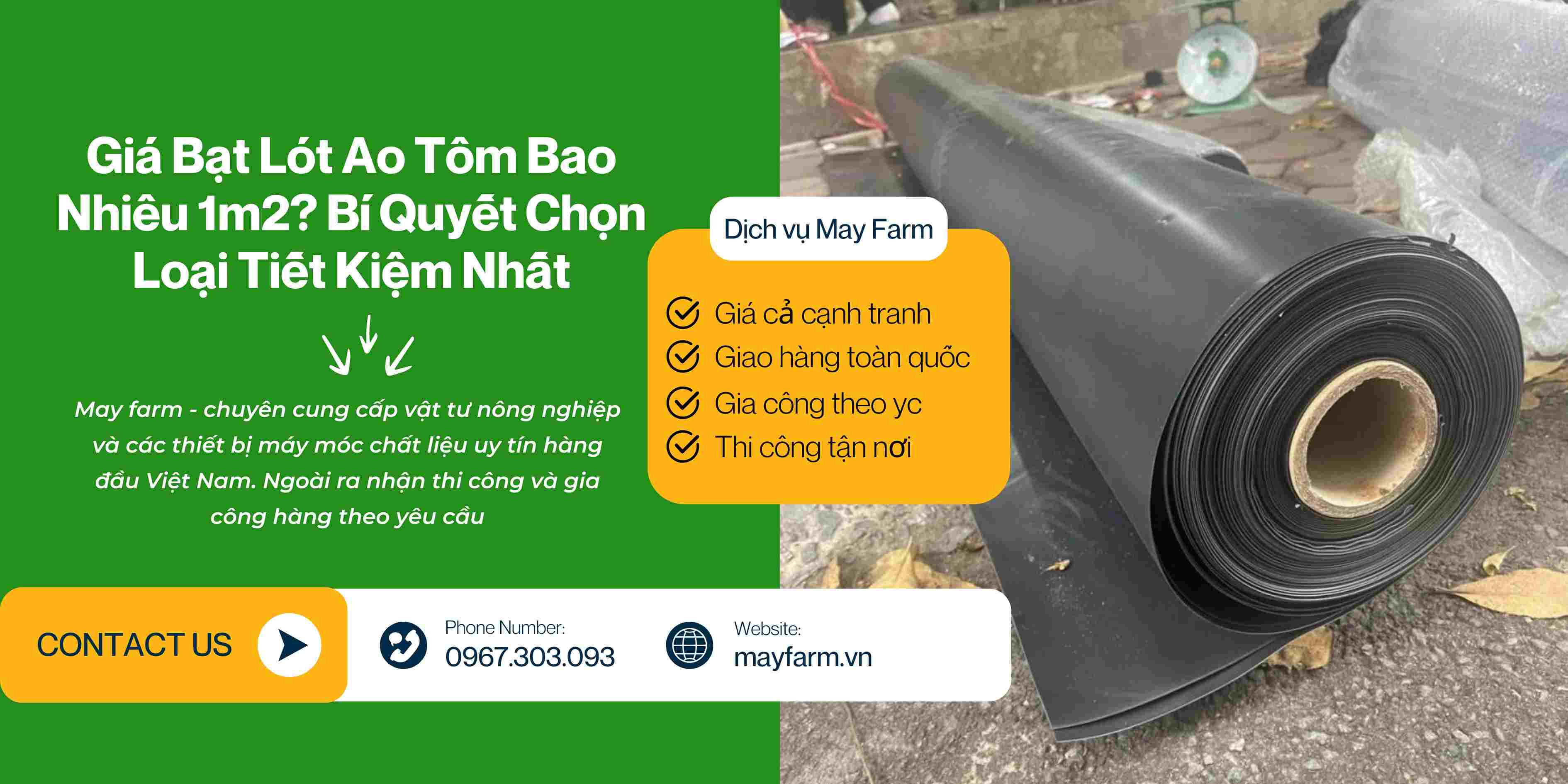 Giá Bạt Lót Ao Tôm Bao Nhiêu 1m2? Bí Quyết Chọn Loại Tiết Kiệm Nhất