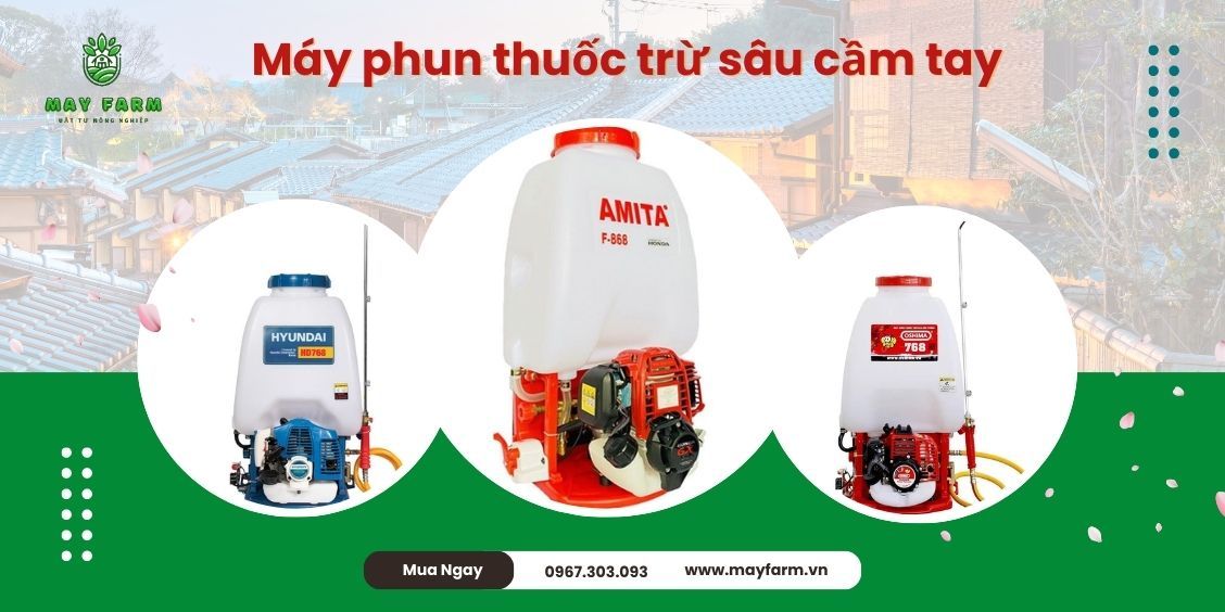 Cập nhật giá máy phun thuốc trừ sâu chạy xăng mới nhất