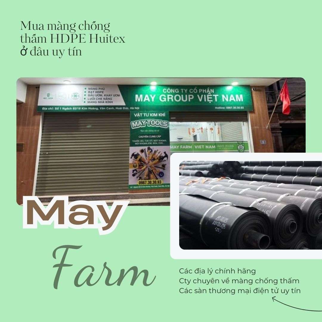 Mua màng chống thấm HDPE Huitex ở đâu uy tín