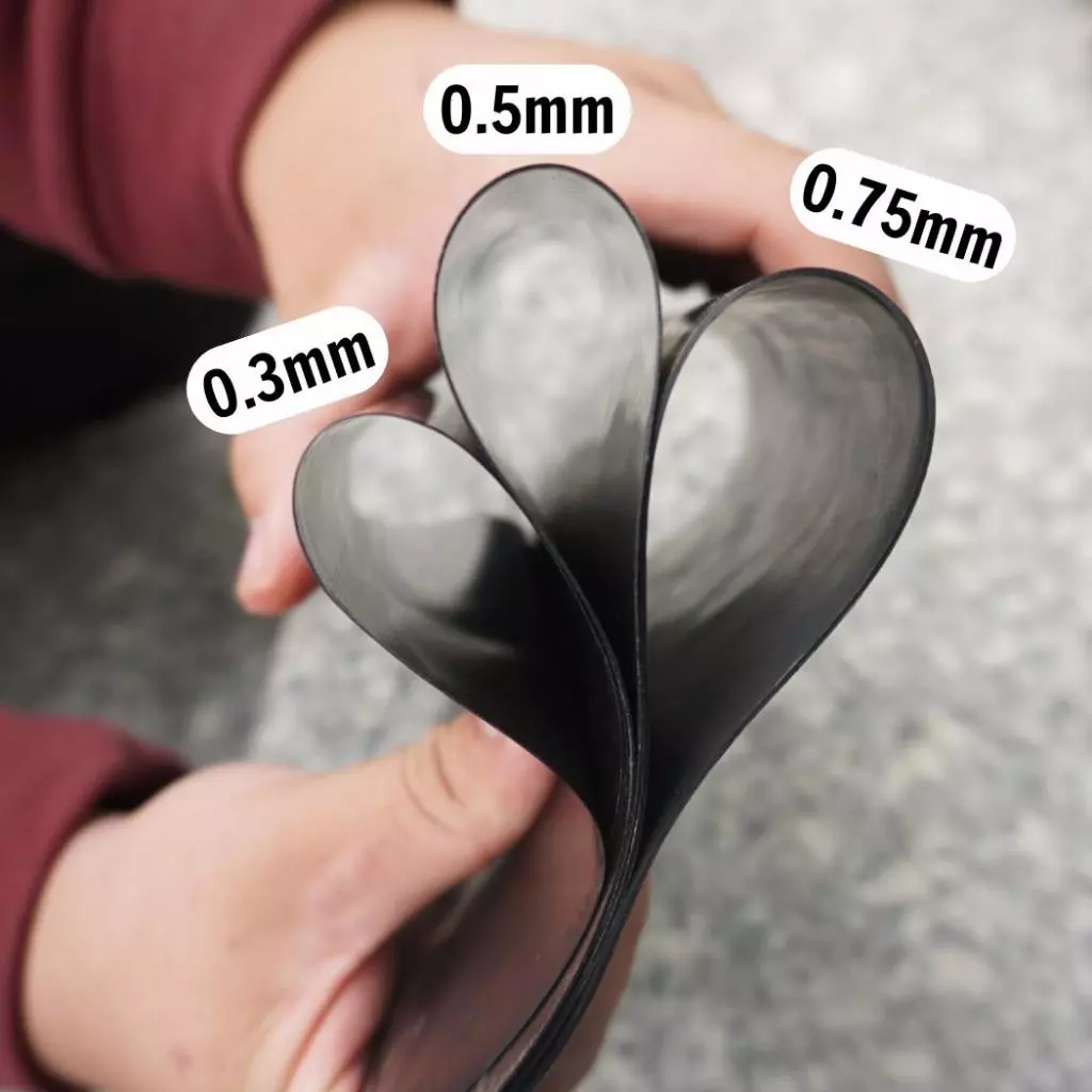 Độ dầy HDPE từ 0.3mm - 0.5mm