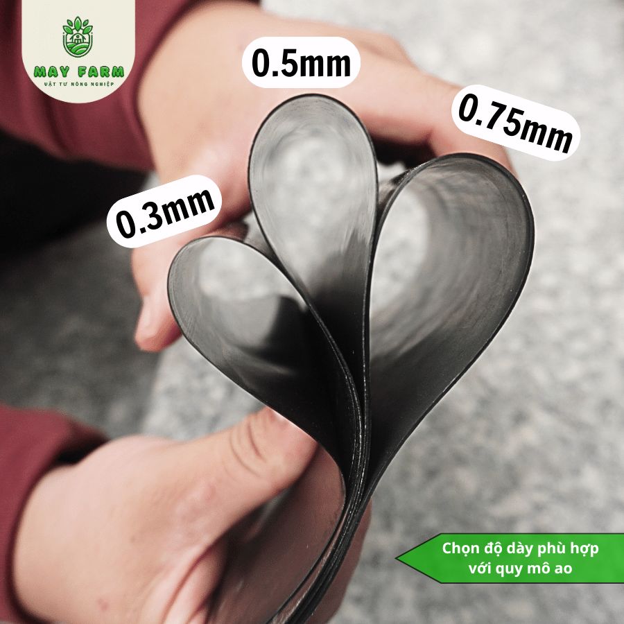 Bí quyết chọn giá bạt lót ao tôm tiết kiệm và bền nhất