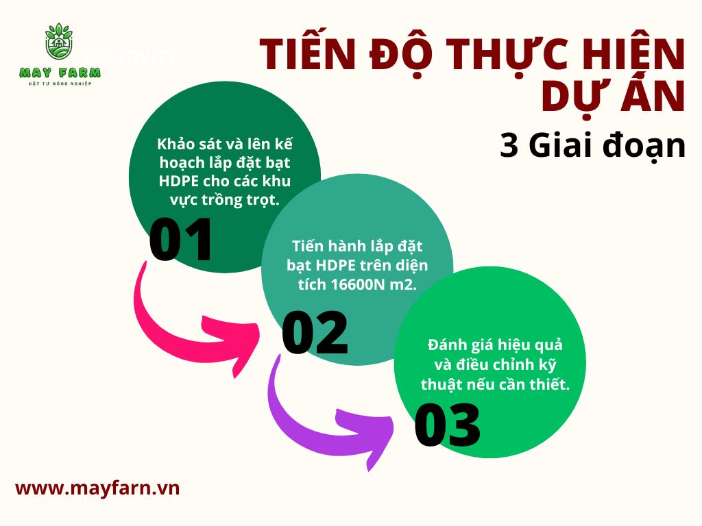 Dự án bạt HDPE 16600 m2