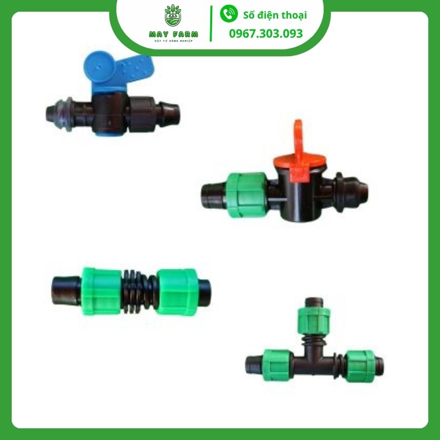 Van Khởi Thủy Tưới Nhỏ Giọt (Phi 16) Đủ Loại, Giá Rẻ, Uy Tín