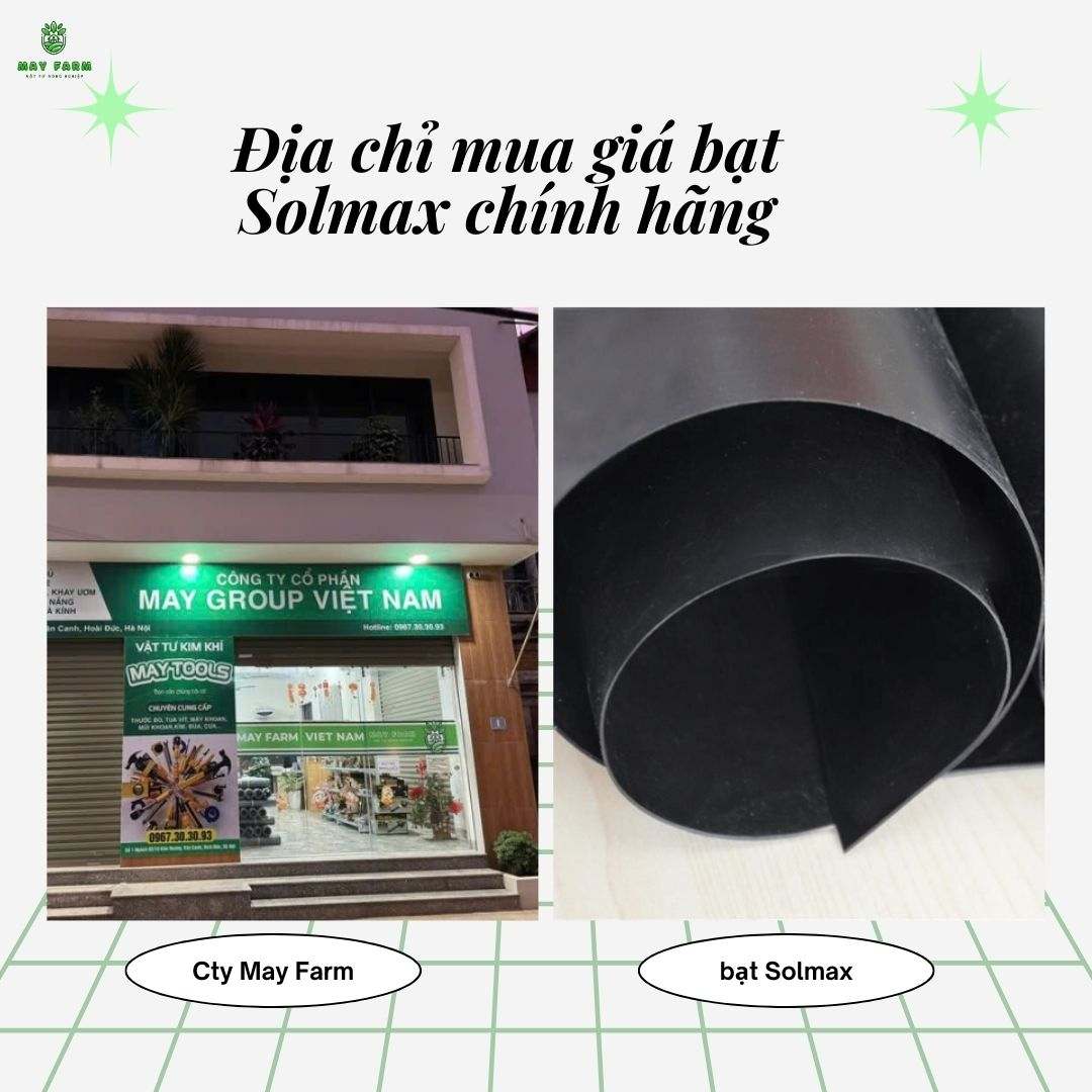 Địa chỉ mua giá bạt Solmax chính hãng