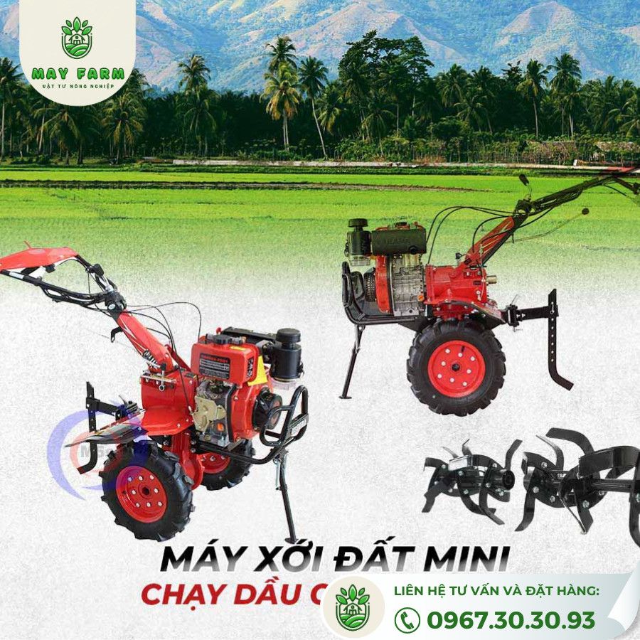 máy xới đất mini 