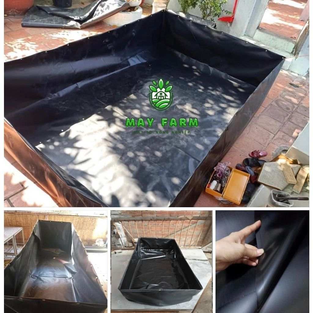 Các loại bể bạt nuôi cá phổ biến hiện nay