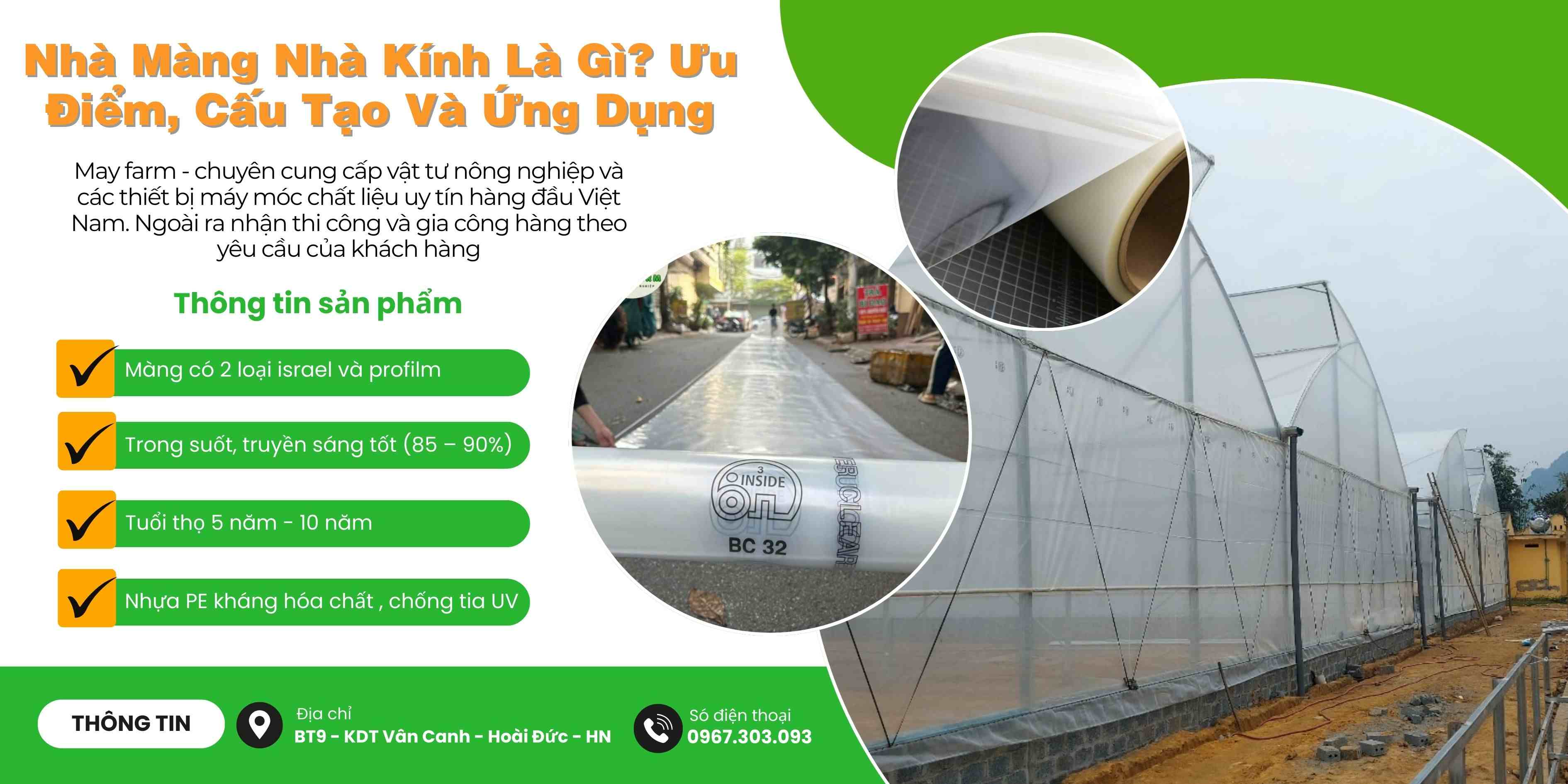 Nhà Màng Nhà Kính Là Gì? Ưu Điểm, Cấu Tạo Và Ứng Dụng